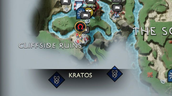 1 - God of War Ragnarok: Ruiny wśród klifów (Cliffside Ruins), Vanaheim - sekrety, znajdźki - God of War Ragnarok - poradnik do gry