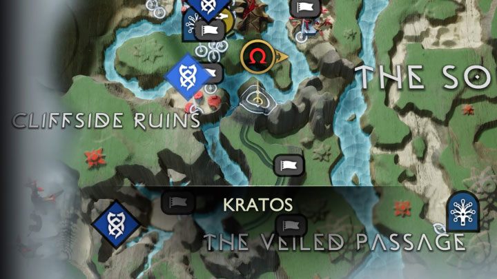 3 - God of War Ragnarok: Ruiny wśród klifów (Cliffside Ruins), Vanaheim - sekrety, znajdźki - God of War Ragnarok - poradnik do gry