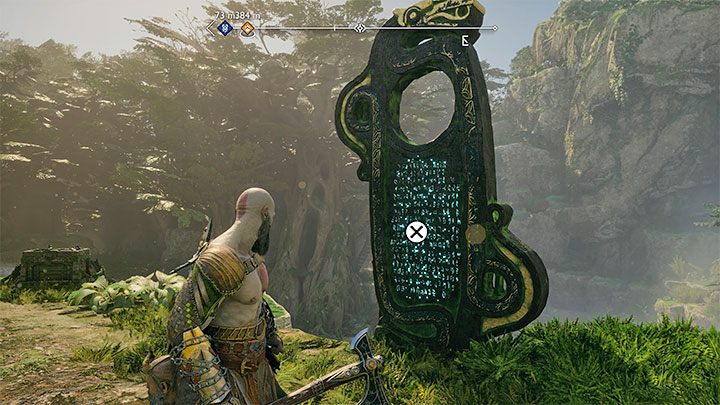Tak jak w przypadku opisanej powyżej legendarnej skrzyni musicie przejść przez Zasnute przejście (The Veiled Passage) - God of War Ragnarok: Ruiny wśród klifów (Cliffside Ruins), Vanaheim - sekrety, znajdźki - God of War Ragnarok - poradnik do gry