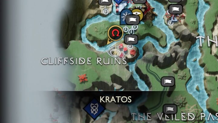 4 - God of War Ragnarok: Ruiny wśród klifów (Cliffside Ruins), Vanaheim - sekrety, znajdźki - God of War Ragnarok - poradnik do gry