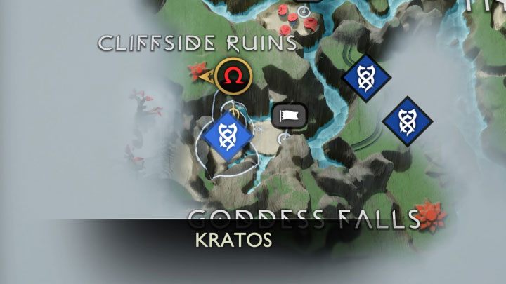 1 - God of War Ragnarok: Kaskady Bogini (Goddess Falls), Vanaheim - sekrety, znajdźki - God of War Ragnarok - poradnik do gry