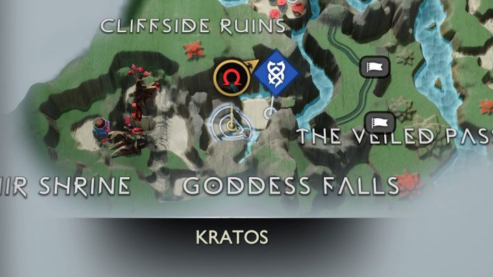 2 - God of War Ragnarok: Kaskady Bogini (Goddess Falls), Vanaheim - sekrety, znajdźki - God of War Ragnarok - poradnik do gry