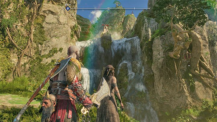 4 - God of War Ragnarok: Kaskady Bogini (Goddess Falls), Vanaheim - sekrety, znajdźki - God of War Ragnarok - poradnik do gry
