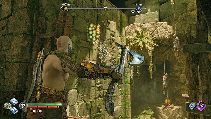 W Zasnutym przejściu musicie kierować się na północ od miejsca zacumowania łodzi - God of War Ragnarok: Zasnute przejście (The Veiled Passage), Vanaheim - sekrety, znajdźki - God of War Ragnarok - poradnik do gry