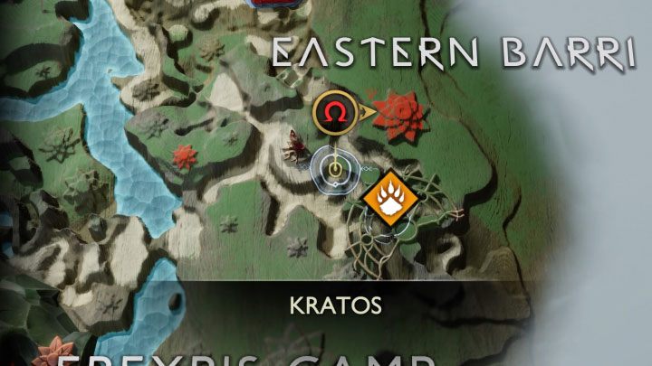 2 - God of War Ragnarok: Wschodnie lasy Barri (Eastern Barri Woods), Vanaheim - sekrety, znajdźki - God of War Ragnarok - poradnik do gry