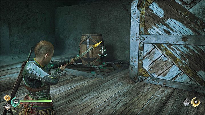 Skorzystajcie z nowego przejścia i pozbądźcie się potworów - God of War Ragnarok: Koszmary z Hel (Unleashing Hel) - solucja, opis przejścia - God of War Ragnarok - poradnik do gry