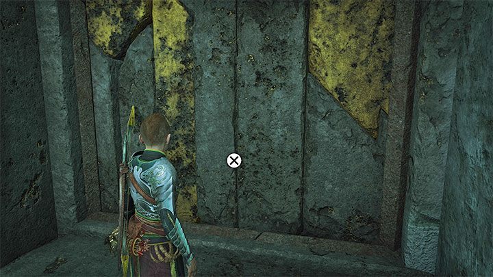 Liniowa ścieżka doprowadzi Was do schodów i pozornie zamkniętego przejścia na górze - God of War Ragnarok: Koszmary z Hel (Unleashing Hel) - solucja, opis przejścia - God of War Ragnarok - poradnik do gry