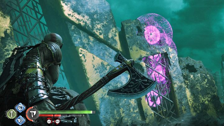 Tuż po pokonaniu Wędrowcy trzeba zaliczyć drugą zagadkę z pieczęciami - God of War Ragnarok: Ponownie razem (Reunion) - solucja, opis przejścia - God of War Ragnarok - poradnik do gry