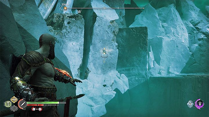 Podążajcie za Atreusem i pokonajcie nowych wrogów (ponownie używajcie Ostrzy Chaosu do niszczenia niebieskich pancerzy) - God of War Ragnarok: Ponownie razem (Reunion) - solucja, opis przejścia - God of War Ragnarok - poradnik do gry