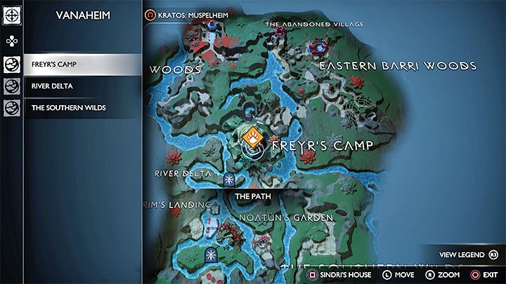 Wybierzcie Dom Sindriego jako cel podróży i wysłuchajcie narady - God of War Ragnarok: Ponownie razem (Reunion) - solucja, opis przejścia - God of War Ragnarok - poradnik do gry