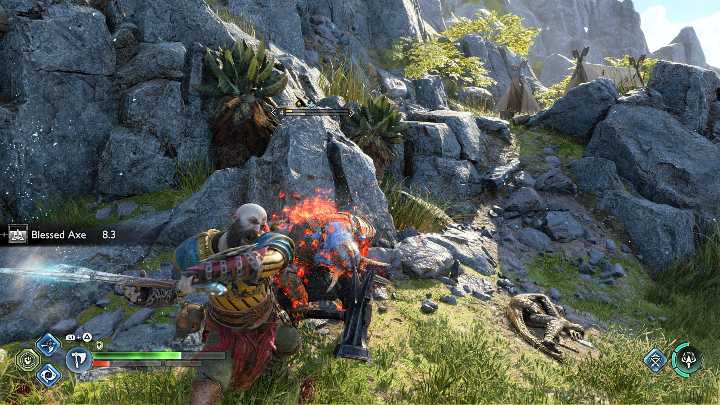 Kratos, spartański wojownik, który oddał swoją duszę, aby pozyskać ogromną moc i stał się pogromcą bogów po raz kolejny jest głównym bohaterem gry God of War - God of War Ragnarok: Protagoniści i antagoniści - God of War Ragnarok - poradnik do gry