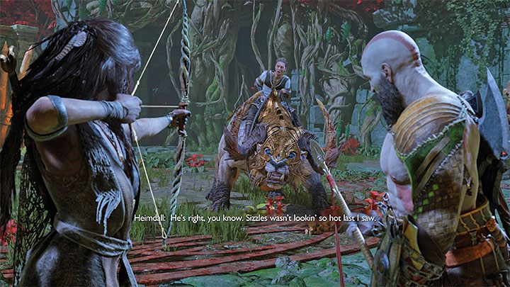 Hajmdall to nordycki bóg przewidywania, nadzoru i porządku, strażnik Asów, syn Odyna, przyrodni brat Thora, Tyra i Baldura - God of War Ragnarok: Protagoniści i antagoniści - God of War Ragnarok - poradnik do gry