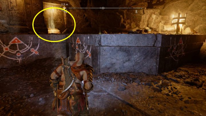 Skrzynia jest w małym pomieszczeniu, po prawej stronie kryjówki - God of War Ragnarok: Kryjówka Łupieżców (Rider Hideout), Midgard - sekrety, znajdźki - God of War Ragnarok - poradnik do gry