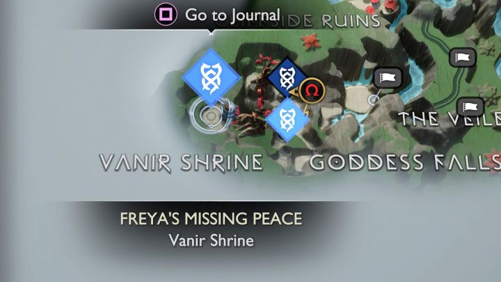 1 - God of War Ragnarok: Świątynia Frei (Vanir Shrine), Vanaheim - sekrety, znajdźki - God of War Ragnarok - poradnik do gry