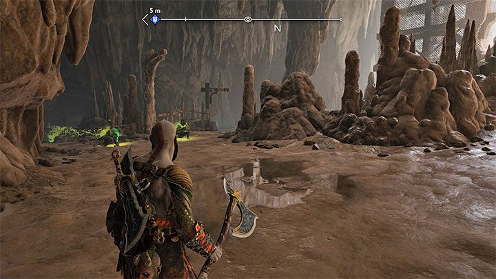 W obu przypadkach kierujcie się w stronę centralnej części Ogryzka z mapy krainy - God of War Ragnarok: Powrót do Ogryzka (The Applecore) i Kopalni Jarnsmida (Jarnsmida Pitmines) - God of War Ragnarok - poradnik do gry