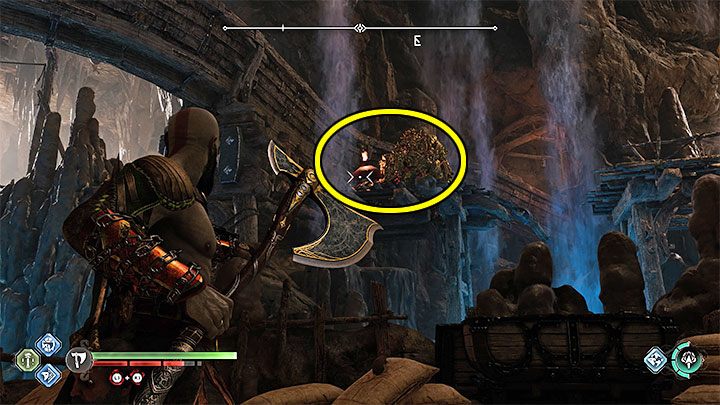 Podczas przeprawy musicie ponownie przejść przez lokacje, w których wcześniej zaliczaliście zagadki - God of War Ragnarok: Powrót do Ogryzka (The Applecore) i Kopalni Jarnsmida (Jarnsmida Pitmines) - God of War Ragnarok - poradnik do gry