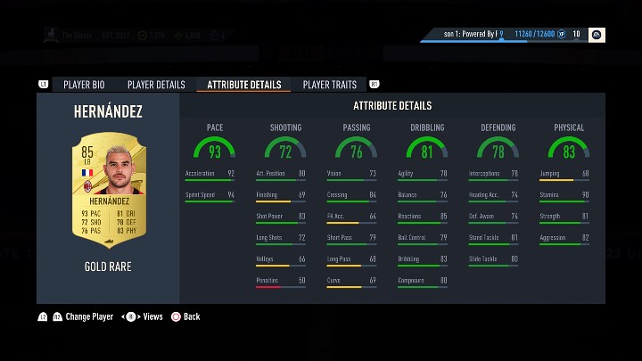 Boczni obrońcy (RB/LB) mogą pełnić różne funkcje na boisku w trakcie meczów w FIFA 23 - FIFA 23: Najważniejsze atrybuty piłkarzy w FUT 23 - FIFA 23 - poradnik do gry