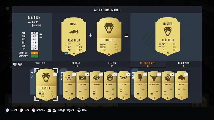 Karty stylu gry w FUT 23 zmieniają atrybuty i statystyki piłkarzy, aby jeszcze lepiej dostosować ich do roli, jaką pełnią na boisku - FIFA 23: Zarządzanie zespołem FUT - FIFA 23 - poradnik do gry