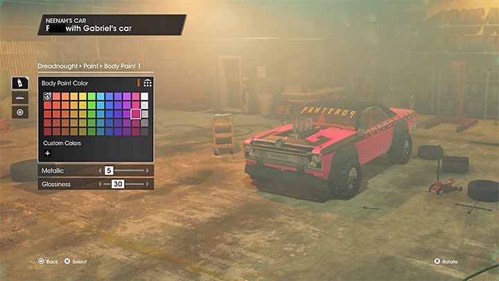 Musicie celowo popsuć pojazd Gabriela stojący w garażu - Saints Row 2022: Bryka Neenah (Neenahs Car) - solucja, opis przejścia - Saints Row - poradnik do gry