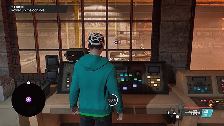 Idźcie za Neenah, a dotrzecie do pomieszczenia kontrolnego z konsolą - Saints Row 2022: Kuźnia (The Forge) - solucja, opis przejścia - Saints Row - poradnik do gry