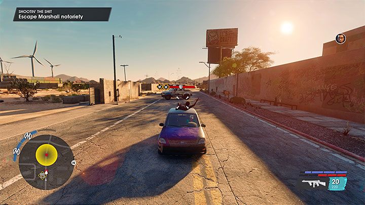 Po pewnym czasie otrzymacie polecenie żeby wsiąść do auta, którym dotarł na strzelnicę Eli - Saints Row 2022: Strzelanie do tego i owego (Shootin the Sh*t) - solucja, opis przejścia - Saints Row - poradnik do gry