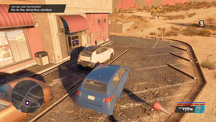 Kev jest zleceniodawcą tej misji i trzeba spotkać się z nim przed kościołem - Saints Row 2022: Szybcy i nażarci (The Fast and the Foodiest) - solucja, opis przejścia - Saints Row - poradnik do gry