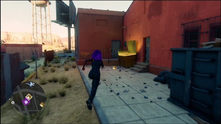 Aby zaliczyć tę aktywność musicie jedynie przeszukać świecący się na złoto śmietnik - Saints Row 2022: Odkrycia (Wschodnia Providencia)- lista i opisy aktywności - Saints Row - poradnik do gry