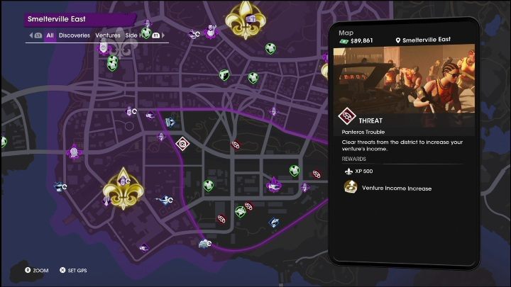 1 - Saints Row 2022: Zagrożenia (Wschodnie Smelterville) - lista i opis aktywności - Saints Row - poradnik do gry