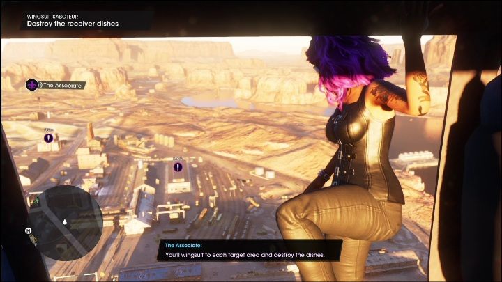 W południowo wschodniej części lokacji dotrzecie do zleceniodawcy, który potrzebuje Waszej pomocy - Saints Row 2022: Skoki na boku (Wschodnie Smelterville) - lista i opisy aktywności - Saints Row - poradnik do gry