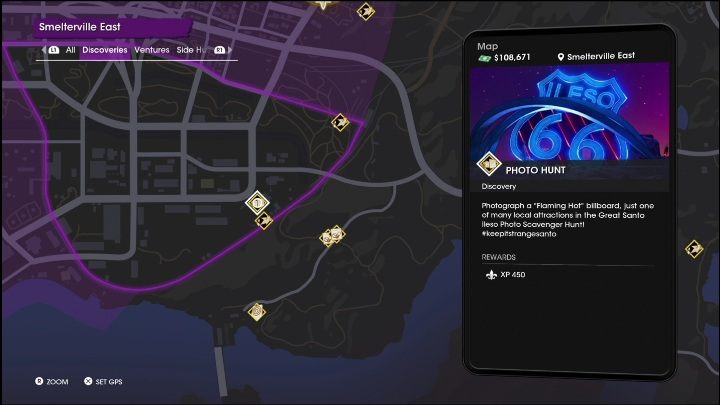 Ta aktywność Fotograficzne polowanie dostępna jest w południowo wschodniej części lokacji, przy stacji meteorologicznej - Saints Row 2022: Odkrycia (Wschodnie Smelterville) - lista i opisy aktywności - Saints Row - poradnik do gry