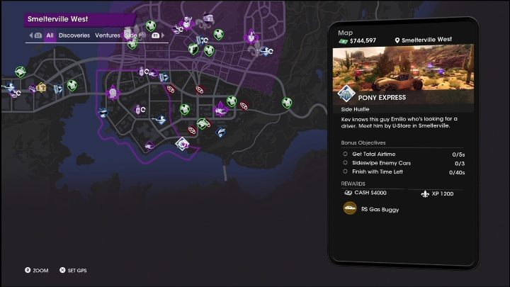 Nagroda - Saints Row 2022: Skoki na boku (Zachodnie Smelterville) - lista i opisy aktywności - Saints Row - poradnik do gry