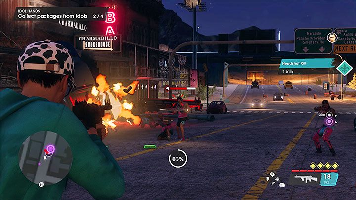 Dotrzyjcie do wskazanego baru - Saints Row 2022: Idole śmole (Idol Hands) - solucja, opis przejścia - Saints Row - poradnik do gry