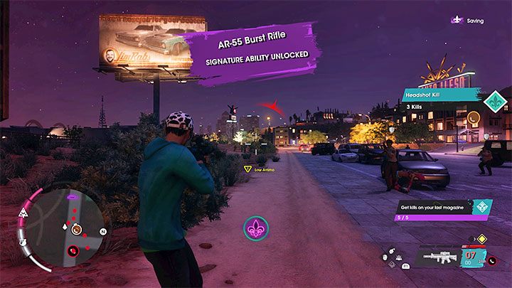 Otrzymacie potwierdzenie po zaliczeniu wyzwania, przy czym nie jest to jeszcze równoznaczne z aktywowaniem zdolności - Saints Row 2022: Zdolności charakterystyczne (Signature Ability) - Saints Row - poradnik do gry