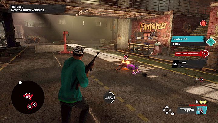 Wasi sojusznicy nie są nieśmiertelni i mogą zostać powaleni na ziemię przez przeciwników - Saints Row 2022: Towarzysze - Kev, Eli, Neenah - Saints Row - poradnik do gry