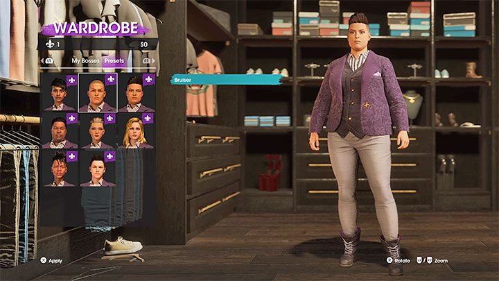 Zakładka Szefowie (Bosses) proponuje kilka gotowych postaci o męskiej lub żeńskiej budowie ciała - Saints Row 2022: Kreator postaci - wygląd, stroje - Saints Row - poradnik do gry