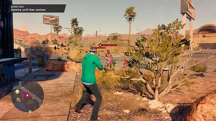Waszą postać masowo zaczną atakować postacie z okolicy i musicie walczyć o pozostanie przy życiu - Saints Row 2022: Przejażdżka po pączki (Donut Run) - solucja, opis przejścia - Saints Row - poradnik do gry