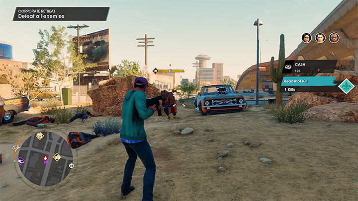 Wasi towarzysze przystąpią do malowania graffiti - Saints Row 2022: Wytchnienie od harówki (Corporate Retreat) - solucja, opis przejścia - Saints Row - poradnik do gry