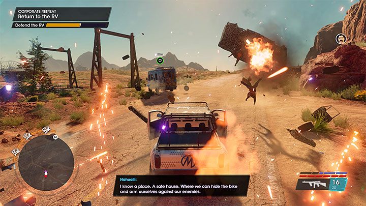 Po rozprawieniu się z Idolami powróćcie w pobliże RV - Saints Row 2022: Wytchnienie od harówki (Corporate Retreat) - solucja, opis przejścia - Saints Row - poradnik do gry