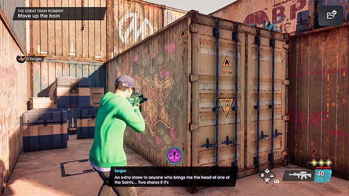 Kierujcie się dalej, pokonując najemników i gangsterów - Saints Row 2022: Wielki napad na pociąg (The Great Train Robbery) - solucja, opis przejścia - Saints Row - poradnik do gry
