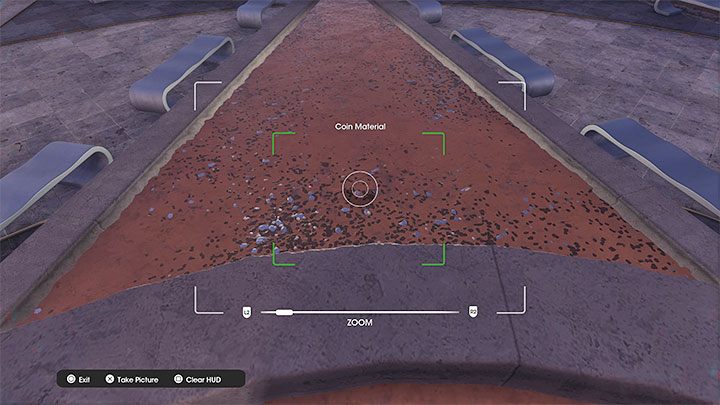 Dotrzyjcie do fontanny - musicie sfotografować monety znajdujące się w jej dolnym większym zbiorniku - Saints Row: Cutting Edge - opis przedsięwzięcia, znajdźki Edith - Saints Row - poradnik do gry