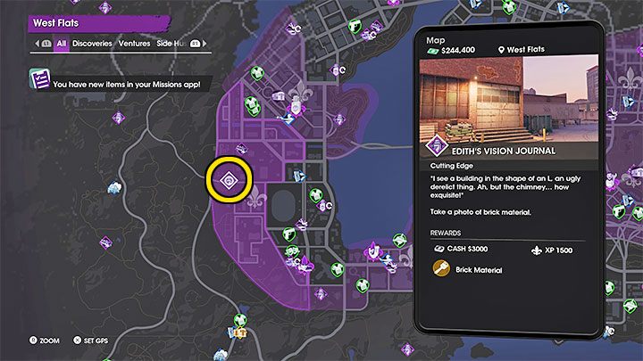 Z sekretem tym powiązany jest ceglany materiał (Brick Material) - Saints Row: Cutting Edge - opis przedsięwzięcia, znajdźki Edith - Saints Row - poradnik do gry