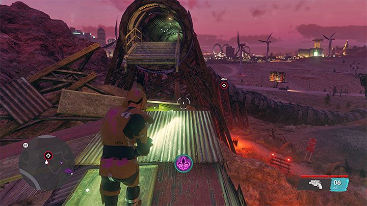 Po zajrzeniu do wszystkich skrzyń konieczne okaże się przeszukanie tuneli biegnących nad fortem - Saints Row 2022: Pustynna Rada (The Dustmoot) - solucja, opis przejścia - Saints Row - poradnik do gry