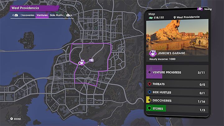 Najlepszy sposób zarabiania gotówki w grze jest mało oczywisty - są to przedsięwzięcia (Ventures), z których możecie czerpać regularne zyski - Saints Row: Kasa (Cash) - jak zarabiać i na co wydawać? - Saints Row - poradnik do gry