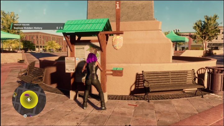 Aby rozpocząć musicie kliknąć przycisk na tablicy startowej, zaraz przed punktem turystycznym - Saints Row: Odkrycia (Zachodnie Stare Miasto) - lista i opisy aktywności - Saints Row - poradnik do gry