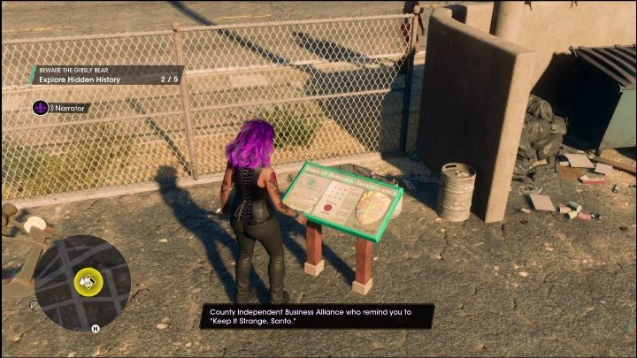 Następy punkt stoi kawałek dalej - Saints Row 2022: Odkrycia (Wschodnie Stare Miasto) - lista i opisy aktywności - Saints Row - poradnik do gry