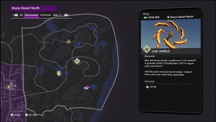 4 - Saints Row 2022: Odkrycia (Północna pustynia Rojas) - lista i opisy aktywności - Saints Row - poradnik do gry