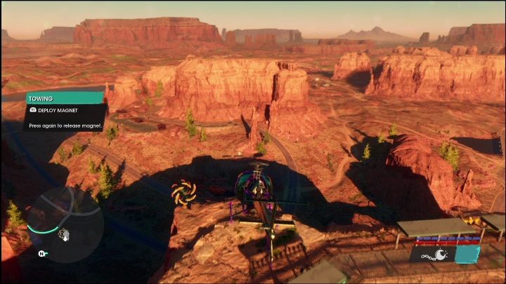 Lokacja: Centralna część regionu, zaraz obok tajnej historii toczącej się w kanionie - Saints Row 2022: Odkrycia (Północna pustynia Rojas) - lista i opisy aktywności - Saints Row - poradnik do gry