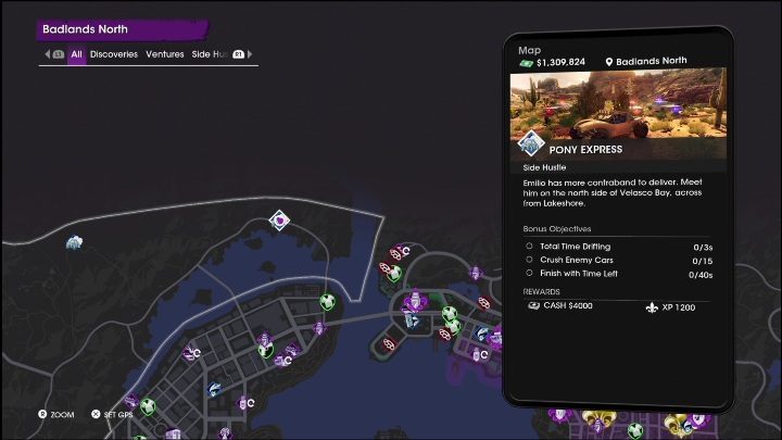 Nagroda - Saints Row 2022: Skoki na boku (Północne Pustkowia) - lista i opisy aktywności - Saints Row - poradnik do gry