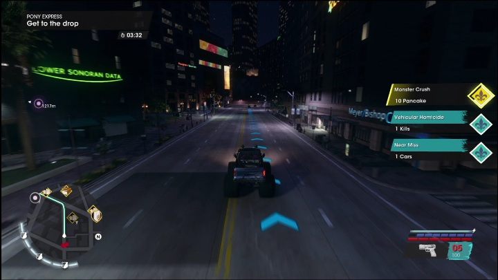 W północno wschodniej części lokacji dotrzecie do zleceniodawcy, który potrzebuje Waszej pomocy - Saints Row 2022: Skoki na boku (Północne Pustkowia) - lista i opisy aktywności - Saints Row - poradnik do gry