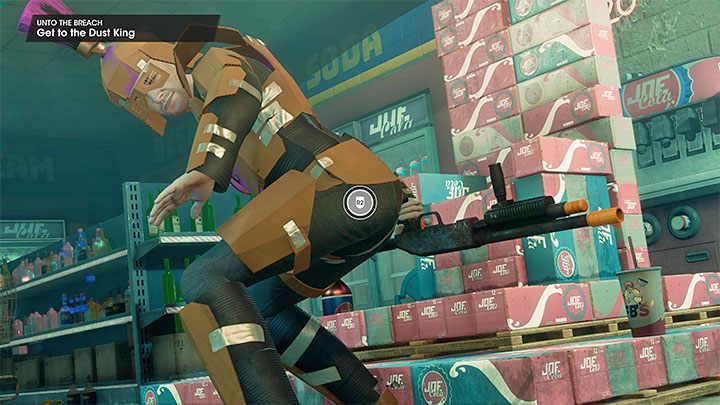 Musicie dotrzeć na pobliską stację benzynową, wewnątrz której przebywa poszukiwany król - Saints Row 2022: Do wyłomu (Unto the Breach) - solucja, opis przejścia - Saints Row - poradnik do gry